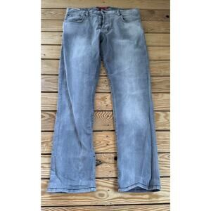 Hugo Straight Leg Jeans Size 33x32 Men’s Gray